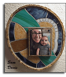 Jody-Leo Glass Mosaic by Sam Davis